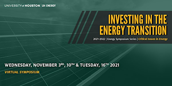 CCME Symposium - Energy Transition Investing  Webinar Series