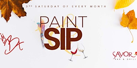 Paint & Sip @ Savor Bar & Grill