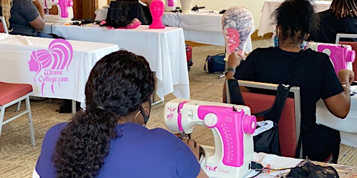 Memphis TN Lace Front Wig Making Class with Sewing Machine