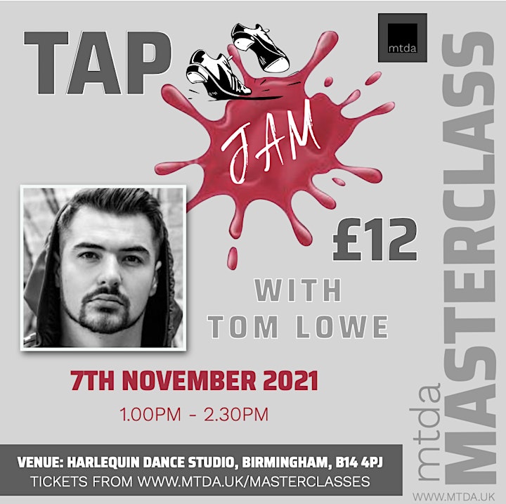 
		mtda Tap Jam with Tom Lowe image
