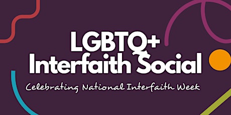 LGBTQ+ Interfaith Social for National Interfaith Week