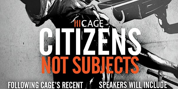 Citizens Not Subjects: Empowering communities