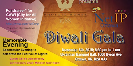 Phoenix Homes present's 5th NetIP Diwali Gala primary image