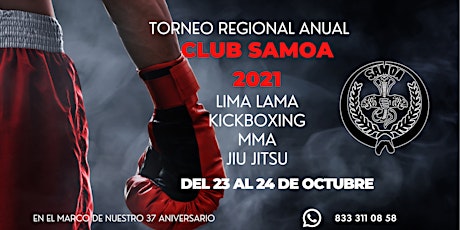 Imagen principal de Torneo Regional Anual Club Samoa 2021
