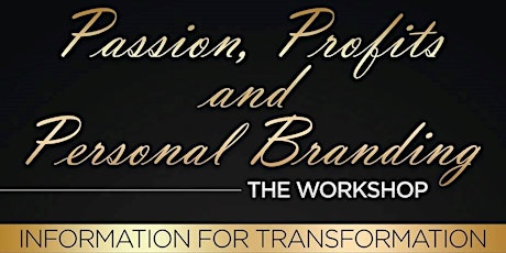 ACES Youth Project & Keziah CONNECTIONS presents: Passion. Profits and Personal Branding - PRE-BOOK LAUNCH & WORKSHOP primary image