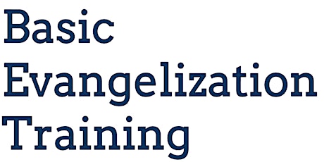 Basic Evangelization Training - Diocese of Lansing primary image