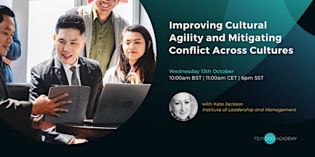 How to improve your cultural agility and mitigate conflict across cultures primary image