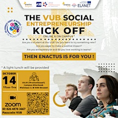 Primaire afbeelding van The VUB Social Entrepreneurship Kick-Off
