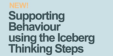 Supporting Behaviour Using The Iceberg Thinking Steps (Testing) primary image