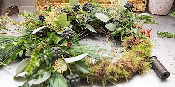Chapelton Christmas Wreath Making Workshop with The Flower Pavilion