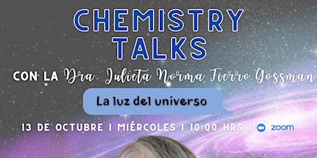 Imagen principal de Chemistry Talk con Julieta Fierro