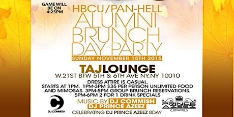 HBCU Pan-Hell Alumni Bunch Party primary image