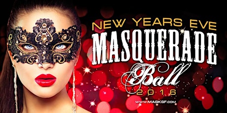 New Years Eve Masquerade Ball 2016 primary image