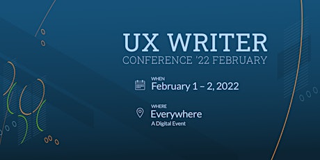 The UX Writer Conference tickets