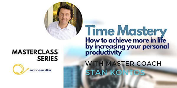 Masterclass Series | Time Mastery