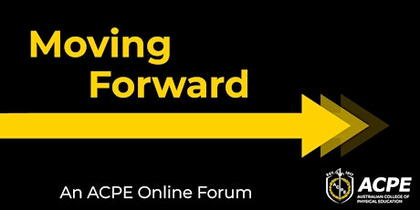 Moving Forward l An ACPE Online Forum primary image