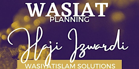 Basic Wasiyat Planning primary image