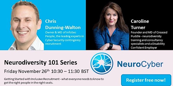NeuroCyber 2021 - Getting Started with Inclusive Recruitment