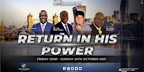 DOMINION SUMMIT 2021 -  Return In His Power primary image