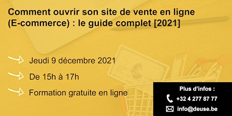 Primaire afbeelding van Comment ouvrir son site de vente en ligne (e-commerce) : guide complet