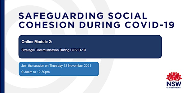 Safeguarding Social Cohesion during COVID-19 : Module 2