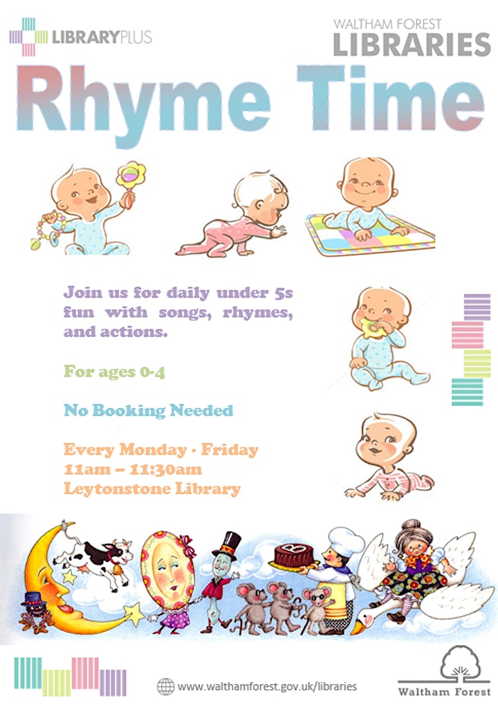 Rhyme Time @ Leytonstone Library image