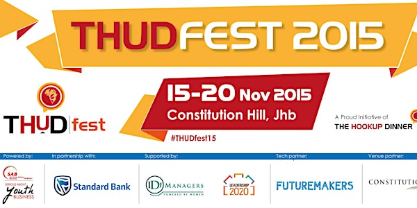 Port Elizabeth: #THUDfest15 Startup Pitch Battle powered by SAB Kickstart