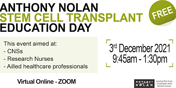 Stem Cell Transplant Nurse/AHP Education Day 2021
