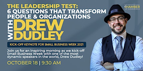 Kick-Off to Small Business Week with Keynote Drew Dudley