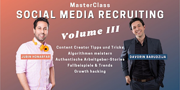 MasterClass Social Media Recruiting - Vol. III