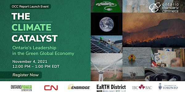 The Climate Catalyst: Ontario’s Leadership in the Green Global Economy