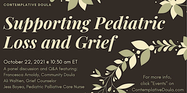 Supporting Pediatric Loss and Grief