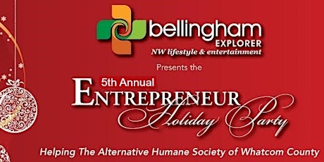 5th Annual Entrepreneur Holiday Party - For Donations to AHS primary image