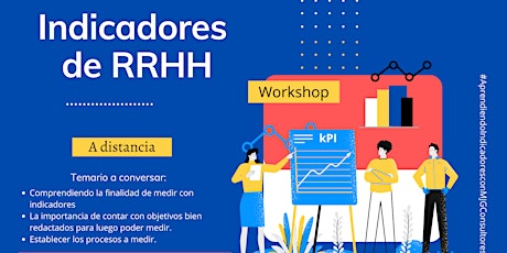 Workshop de Indicadores de RRHH a distancia tickets