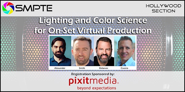 Virtual Meeting: Lighting and Color Science for On-Set Virtual Production