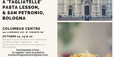 From San Petronio, Bologna to Toronto: a story of tagliatelle and art primary image