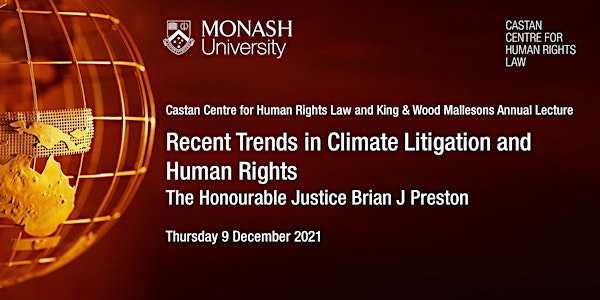 Recent Trends in Climate Litigation and Human Rights