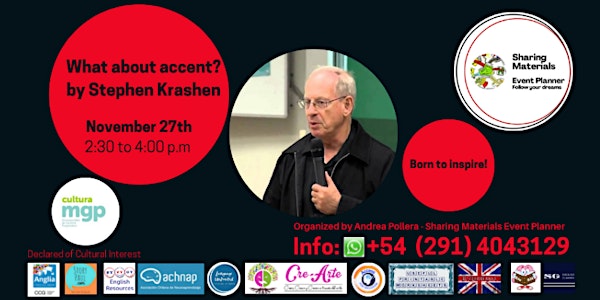 "What about accent?" by Stephen Krashen