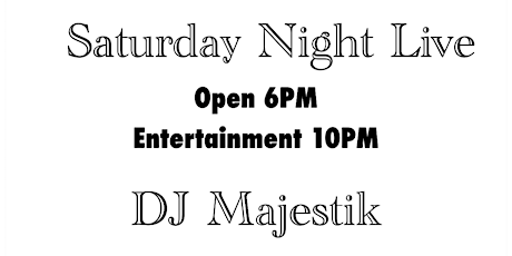 Saturday Night Live featuring DJ Majestik (inside)