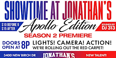 Showtime At Jonathan's - Apollo Style primary image