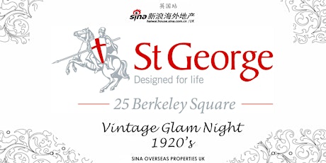 Vintage Glam Night - 1920 Gatsby Party. Sponsored by St.George. primary image