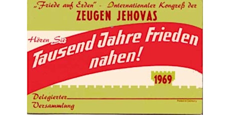 Hauptbild für Internationaler Kongress: Nürnberg 1969