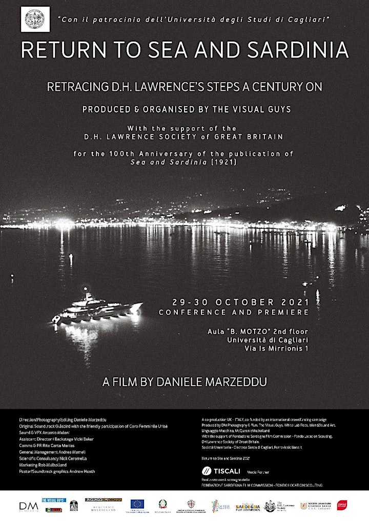 
		Return to Sea and Sardinia - Conference and Film Documentary Premiere Day 2 image
