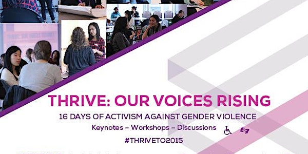 THRIVE: Our Voice Rising Forum
