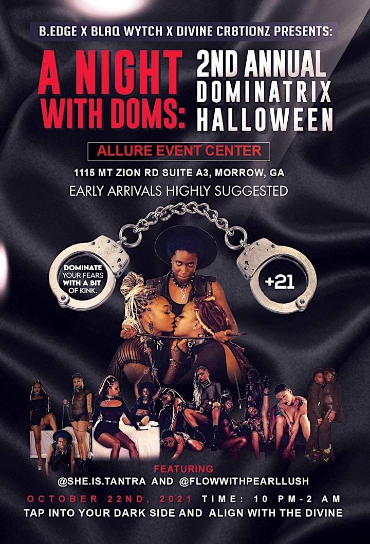 A Night with Doms: 2nd Annual Dominatrix Halloween image