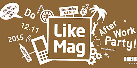 26. LikeMag After Work Party @ Mascotte Zürich primary image