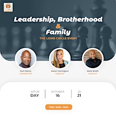 Leadership, Brotherhood & Family primary image