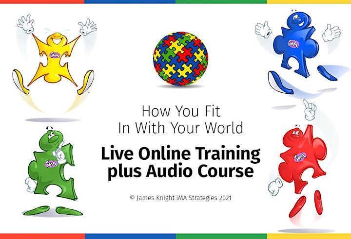 iMA101 "How You Fit In With Your World "  Live Training   &  Audio Course image