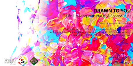 Drawn to You - Life Drawing with NuDD & ShareAPaint primary image