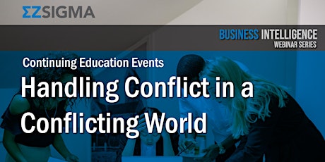 Hauptbild für WEBINAR: Handling Conflict in a Conflicting World